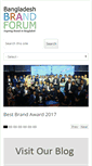 Mobile Screenshot of bangladeshbrandforum.com